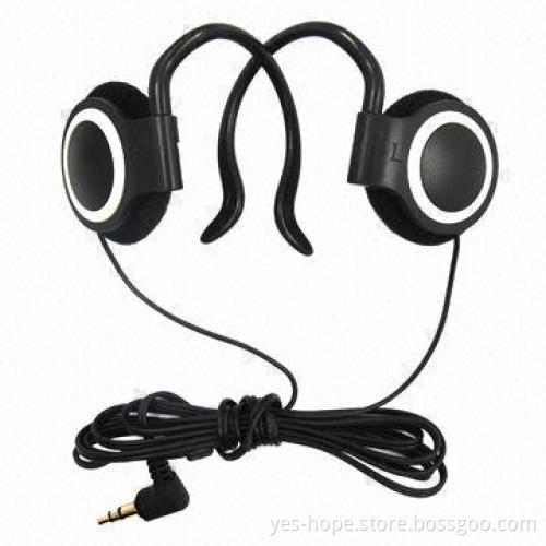 Plastic ear hook headphone